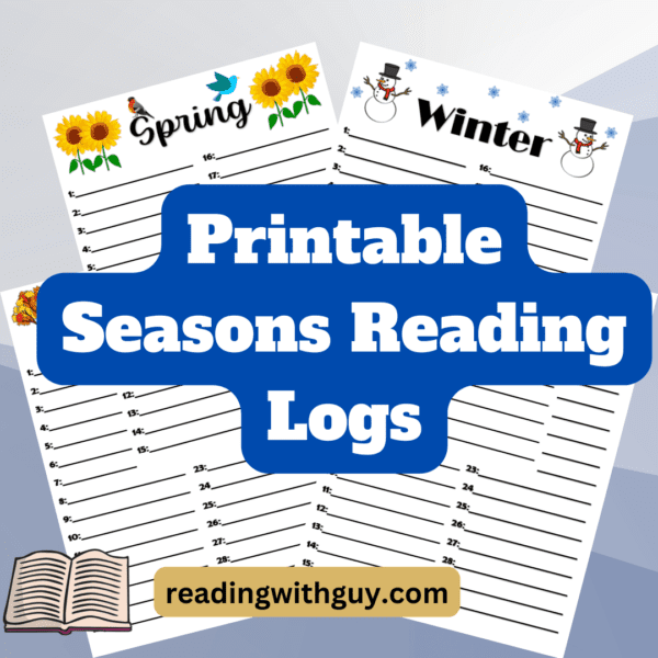 Encourage your child to to read with our Printable Seasons Reading Logs!